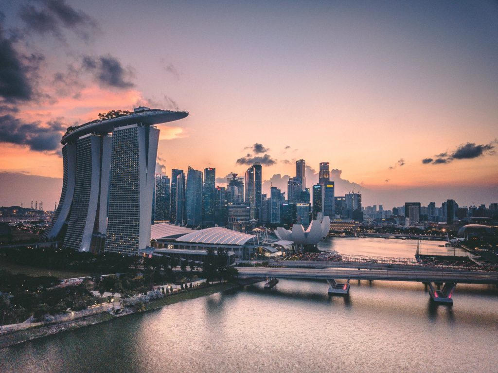 Skyline of Singapore